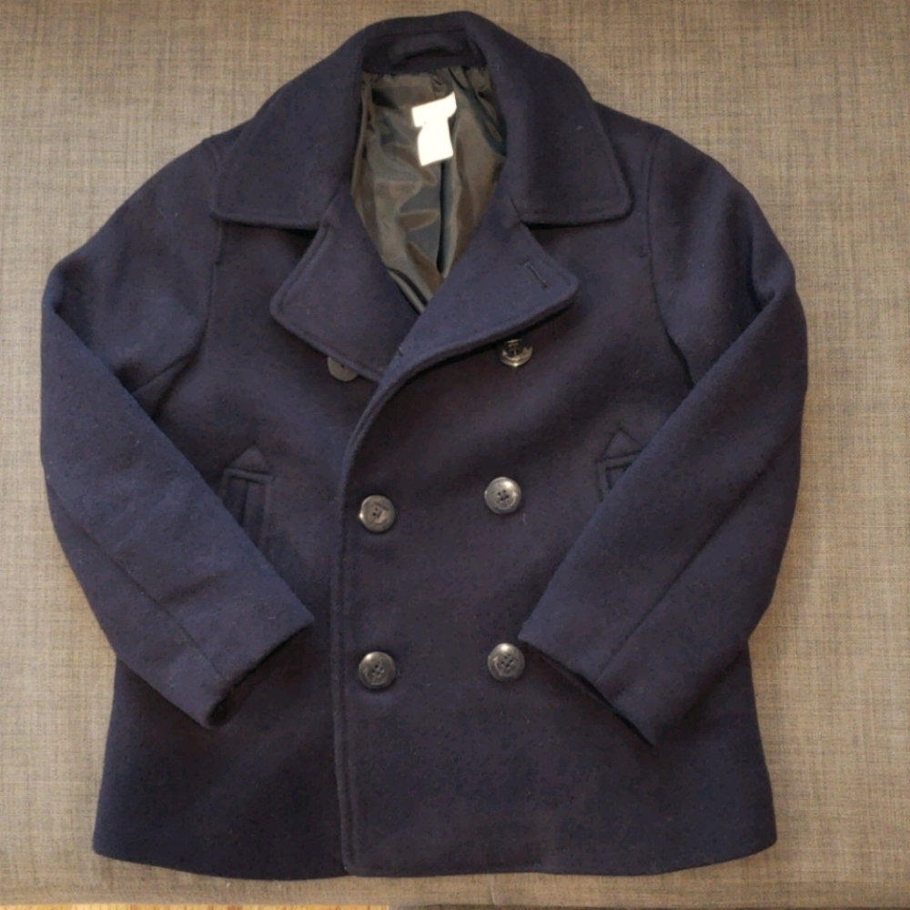 Crewcuts Navy Pea Coat